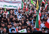 راهپیمایی مردم زنجان در محکومیت اغتشاشات