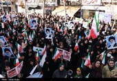 راهپیمایی مردم زنجان در محکومیت اغتشاشات