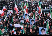 راهپیمایی مردم زنجان در محکومیت اغتشاشات