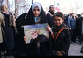 راهپیمایی مردم زنجان در محکومیت اغتشاشات