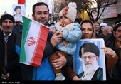 راهپیمایی مردم زنجان در محکومیت اغتشاشات