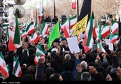 راهپیمایی مردم زنجان در محکومیت اغتشاشات