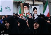 راهپیمایی مردم زنجان در محکومیت اغتشاشات