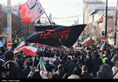 راهپیمایی مردم زنجان در محکومیت اغتشاشات