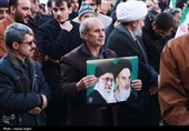 راهپیمایی مردم زنجان در محکومیت اغتشاشات