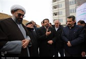 آیین افتتاح و بهربرداری از پروژه 690 واحدی مسکن ملی ارغوان در همدان