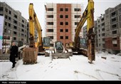 آیین افتتاح و بهربرداری از پروژه 690 واحدی مسکن ملی ارغوان در همدان