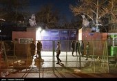 تجمع دانشجویی مقابل سفارت انگلستان