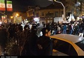 تجمع دانشجویی مقابل سفارت انگلستان