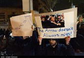 تجمع دانشجویی مقابل سفارت انگلستان