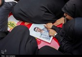 تشییع پیکر شهید مدافع امنیت امین سلیمی در حرم مطهر شاهچراغ (ع)