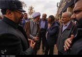 تشییع پیکر شهید مدافع امنیت امین سلیمی در حرم مطهر شاهچراغ (ع)