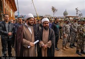 تشییع پیکر شهید مدافع امنیت امین سلیمی در حرم مطهر شاهچراغ (ع)