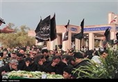 پیکر شهید مدافع امنیت در  روستای درودگاه دشتستان آرام گرفت