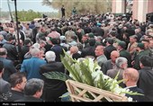 پیکر شهید مدافع امنیت در  روستای درودگاه دشتستان آرام گرفت