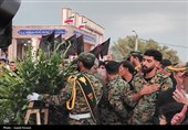 پیکر شهید مدافع امنیت در  روستای درودگاه دشتستان آرام گرفت