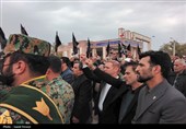 پیکر شهید مدافع امنیت در  روستای درودگاه دشتستان آرام گرفت