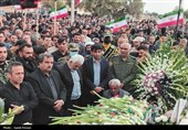 پیکر شهید مدافع امنیت در  روستای درودگاه دشتستان آرام گرفت