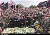 پیکر شهید مدافع امنیت در  روستای درودگاه دشتستان آرام گرفت