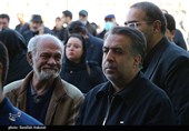 وداع اهالی فرهنگ و هنر کرمان با زنده یاد استاد مهدی ثانی