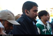 وداع اهالی فرهنگ و هنر کرمان با زنده یاد استاد مهدی ثانی