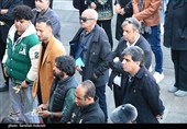 وداع اهالی فرهنگ و هنر کرمان با زنده یاد استاد مهدی ثانی