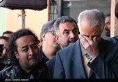 وداع اهالی فرهنگ و هنر کرمان با زنده یاد استاد مهدی ثانی