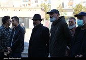 وداع اهالی فرهنگ و هنر کرمان با زنده یاد استاد مهدی ثانی