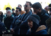 وداع اهالی فرهنگ و هنر کرمان با زنده یاد استاد مهدی ثانی
