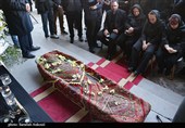 وداع اهالی فرهنگ و هنر کرمان با زنده یاد استاد مهدی ثانی