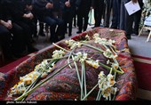 وداع اهالی فرهنگ و هنر کرمان با زنده یاد استاد مهدی ثانی