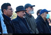 وداع اهالی فرهنگ و هنر کرمان با زنده یاد استاد مهدی ثانی