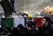 خاکسپاری شهدای جنگ تروریستی اخیر