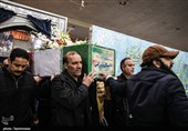 خاکسپاری شهدای جنگ تروریستی اخیر