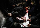 خاکسپاری شهدای جنگ تروریستی اخیر