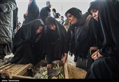 خاکسپاری شهدای جنگ تروریستی اخیر