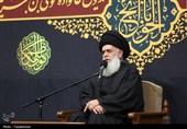 عزاداری شهادت امام کاظم(ع) در حرم بانوی کرامت