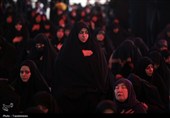عزاداری شهادت امام کاظم(ع) در حرم بانوی کرامت