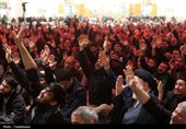 عزاداری شهادت امام کاظم(ع) در حرم بانوی کرامت