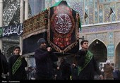 عرض تسلیت هیئات مذهبی به محضر حضرت معصومه(س)