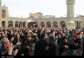 عرض تسلیت هیئات مذهبی به محضر حضرت معصومه(س)