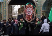عرض تسلیت هیئات مذهبی به محضر حضرت معصومه(س)