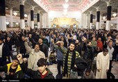 ابراز انزجار زائران حرم قم از اغتشاشگران