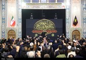 ابراز انزجار زائران حرم قم از اغتشاشگران