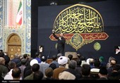 ابراز انزجار زائران حرم قم از اغتشاشگران