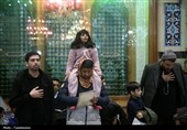 حال و هوای حرم حضرت معصومه(س) در شام شهادت امام کاظم(ع)
