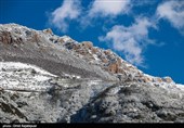 بارش برف در منطقه اشکور رحیم آباد گیلان