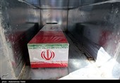 مراسم تشییع پیکر 2 شهید مدافع امنیت در همدان