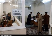 مراسم عمامه گذاری طلاب در بیوت مراجع عظام تقلید