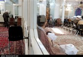 مراسم عمامه گذاری طلاب در بیوت مراجع عظام تقلید